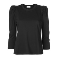 A.L.C. Camiseta Karlie com mangas bufantes - Preto