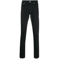 Alexander McQueen Calça jeans slim - Preto
