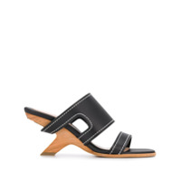 Alexander McQueen Sandália No.13 - Preto