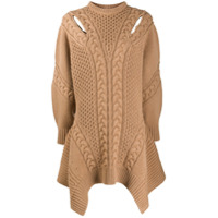 Alexander McQueen Suéter de tricô - Marrom