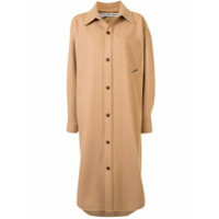 Alexander Wang Casaco oversized - Marrom