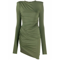 Alexandre Vauthier Vestido drapeado - Verde