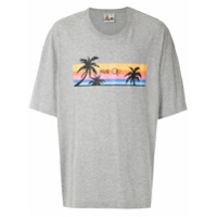 Àlg T-shirt oversized Color + OP - Cinza