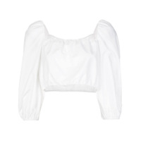 Alice+Olivia Blusa Alta - Branco