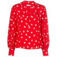 Alice+Olivia Blusa Avani - Vermelho