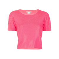 Alice+Olivia Blusa com cristais - Rosa