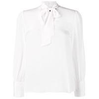 Alice+Olivia Blusa de seda - Branco