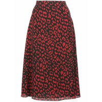 Alice+Olivia Saia evasê Sula - Preto