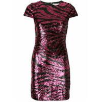 Alice+Olivia Vestido Nat com paetês - Rosa