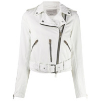 AllSaints Jaqueta biker com zíper - Branco