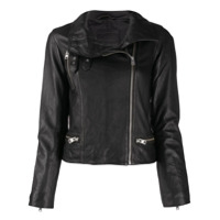 AllSaints Jaqueta biker slim - Preto