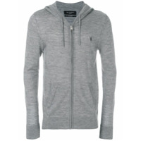 AllSaints Mode zip up hoodie - Cinza