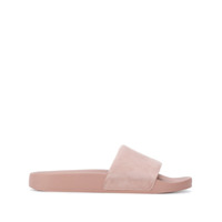 AllSaints Slide com logo - Rosa