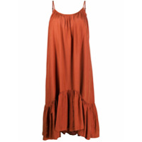 AllSaints Vestido midi Paola - Vermelho