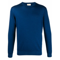 Altea Suéter decote careca de tricô - Azul