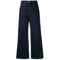 Amapô Calça jeans pantalona Kingston - Azul