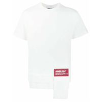 AMBUSH Camiseta com patch de logo - Branco