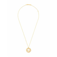 AMBUSH Colar com pingente de chama - Dourado