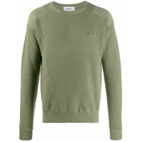 AMBUSH crew-neck knit sweater - Verde