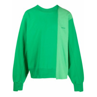 AMBUSH Mix long-sleeved sweatshirt - Verde