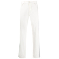 AMBUSH side panel loose fit jeans - Branco