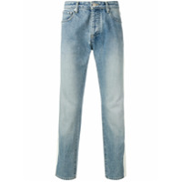AMBUSH side stripe slim-fit jeans - Azul