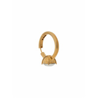 AMBUSH Solitaire hoop earring - Dourado