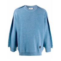 AMBUSH Suéter canelado - Azul