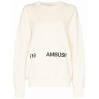 AMBUSH Suéter com estampa gráfica - Branco