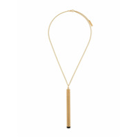 AMBUSH tube pendant necklace - Dourado