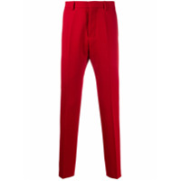 AMI Calça cigarette - Vermelho