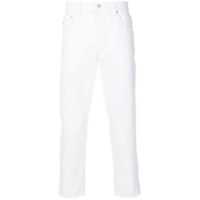 AMI Calça jeans cropped - Branco