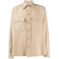 AMI Camisa com bolso no busto - Neutro