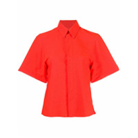 AMI Camisa com mangas curtas - Vermelho