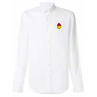 AMI Camisa com patch - Branco