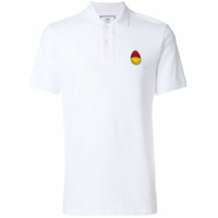 AMI Camisa polo com patch - Branco