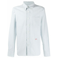 AMI Camisa slim com bordado A.M.I - Branco