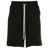 AMIRI Bermuda esportiva com logo - Preto