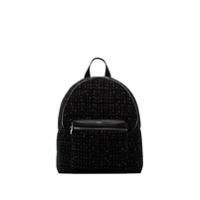 AMIRI black bouclé backpack - Preto