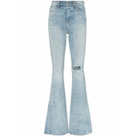 AMIRI Calça jeans bootcut cintura alta - Azul