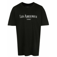 AMIRI Camiseta Les Amoureux - Preto