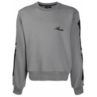 AMIRI Moletom com logo de algodão - Verde