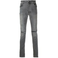 AMIRI ripped slim-fit jeans - Cinza