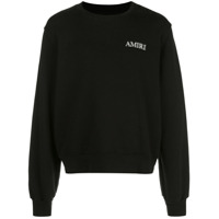 AMIRI Suéter com logo - Preto