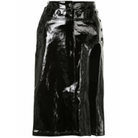 Ann Demeulemeester Saia midi - Preto