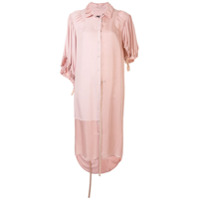 Ann Demeulemeester Vestido midi - Rosa