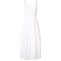 Anna Quan Giselle perforated dress - Branco