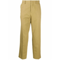 A.P.C. Calça de alfaiataria cropped - Marrom