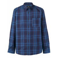 A.P.C. Camisa xadrez - Azul