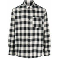A.P.C. Camisa xadrez - Preto